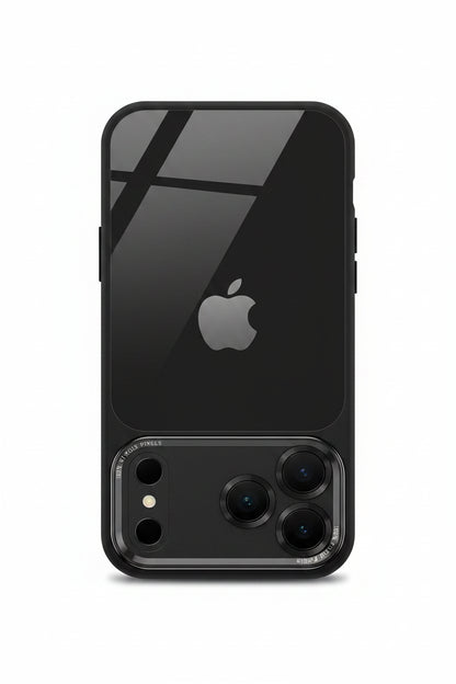 Orange Transparent Bumper iPhone Case