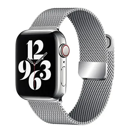 Milanese Stainless Steel Apple Watch Band