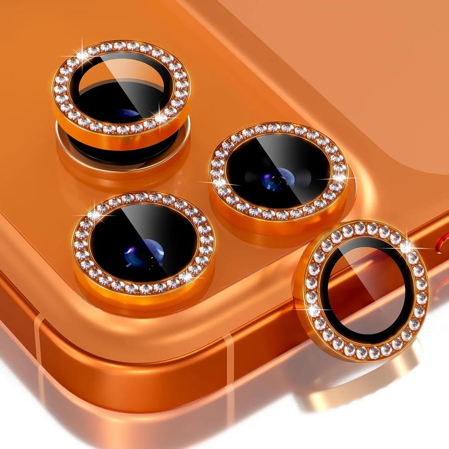 Bling Diamond Metal Ring Camera Lens Protector