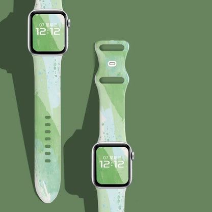 Black Unity Silicone Apple Watch Band