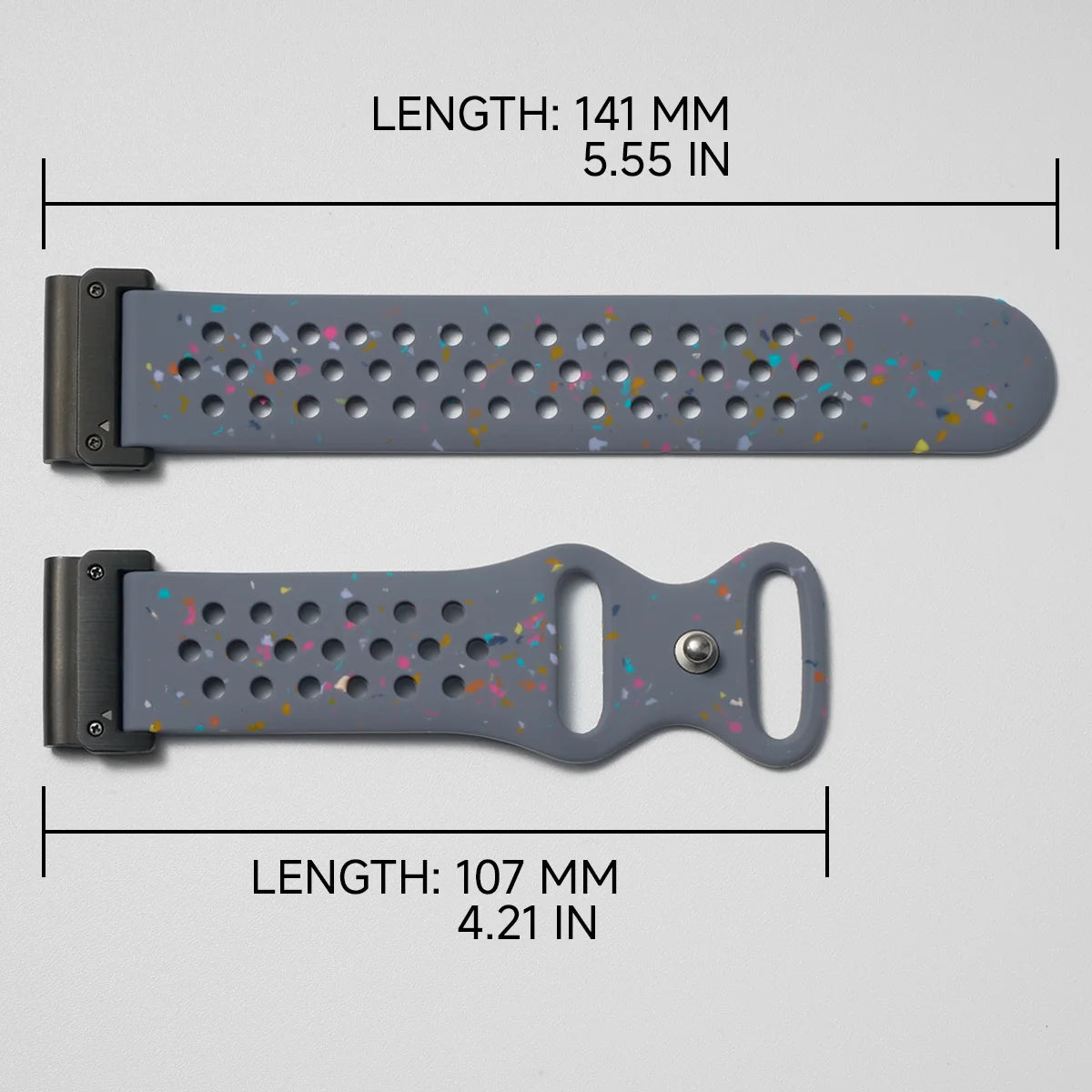 Silicone QuickFit Band for Garmin Fenix