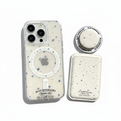 Blue Ink MagSafe Magnetic iPhone Case