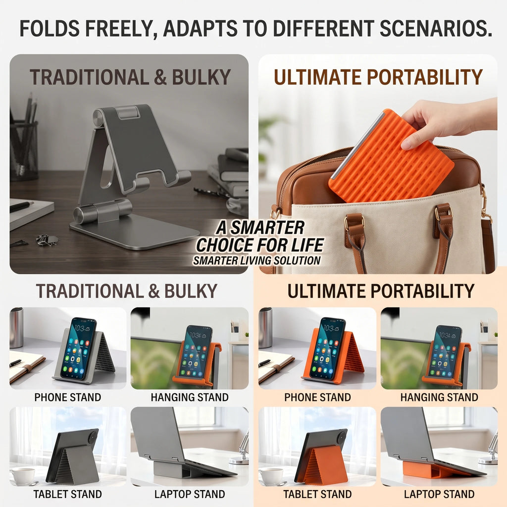 FlexStand | Foldable Silicone Phone Holder
