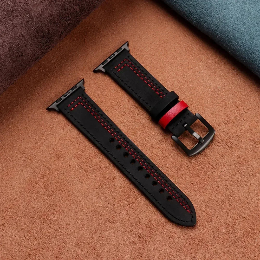 Genuine Leather Loop Band For Apple Watch