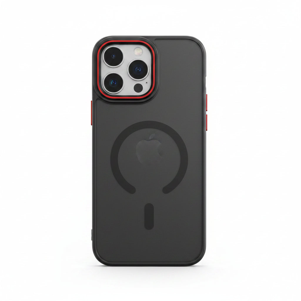 Matte MagSafe Transparent iPhone Case
