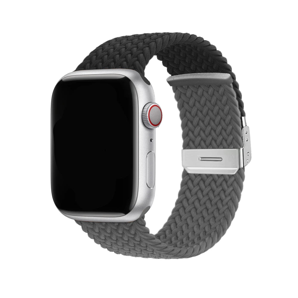 Braided Stretch Nylon Apple Watch Band