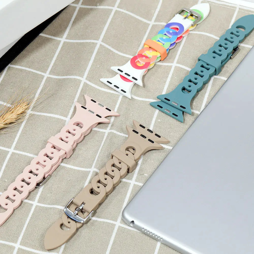 Silicone Apple Watch Sport Band