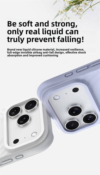 Water Ripple MagSafe Silicone iPhone Case