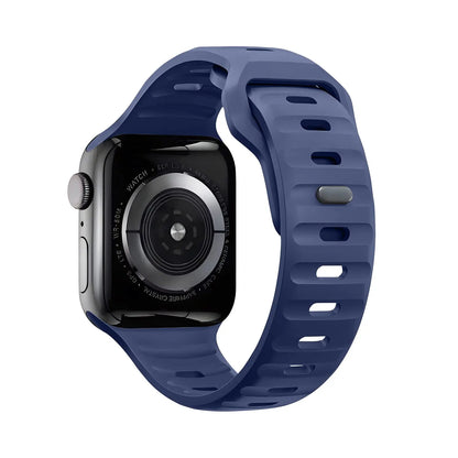 Wide Sport Silicone Apple Watch Band