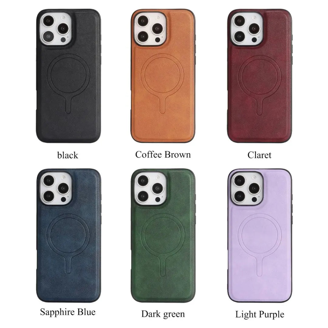 LeatherMag Elite | MagSafe Leather Case