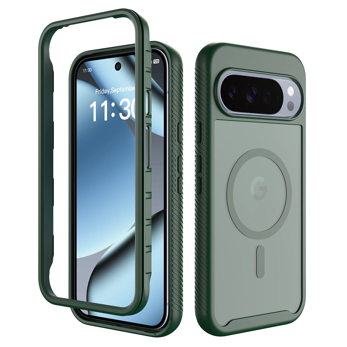 Luxury Hybrid MagSafe Google Pixel Armor Case