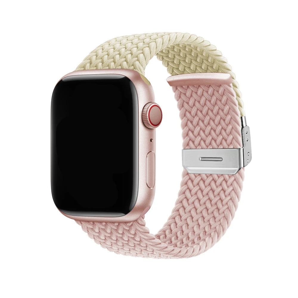 Braided Stretch Nylon Apple Watch Band