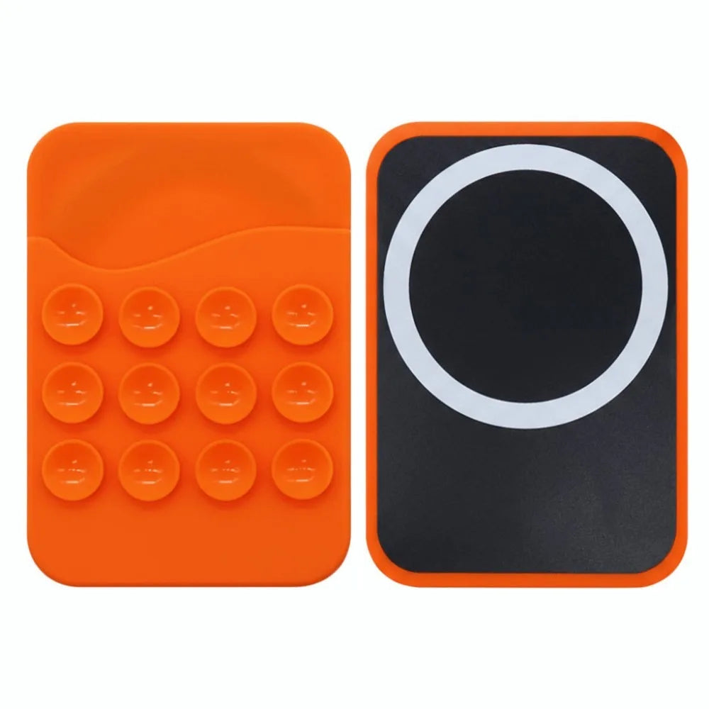 Ultra-Thin MagSafe Silicone Card Holder Sleeve