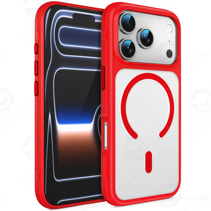 Clear MagSafe Silicone Bumper iPhone Case