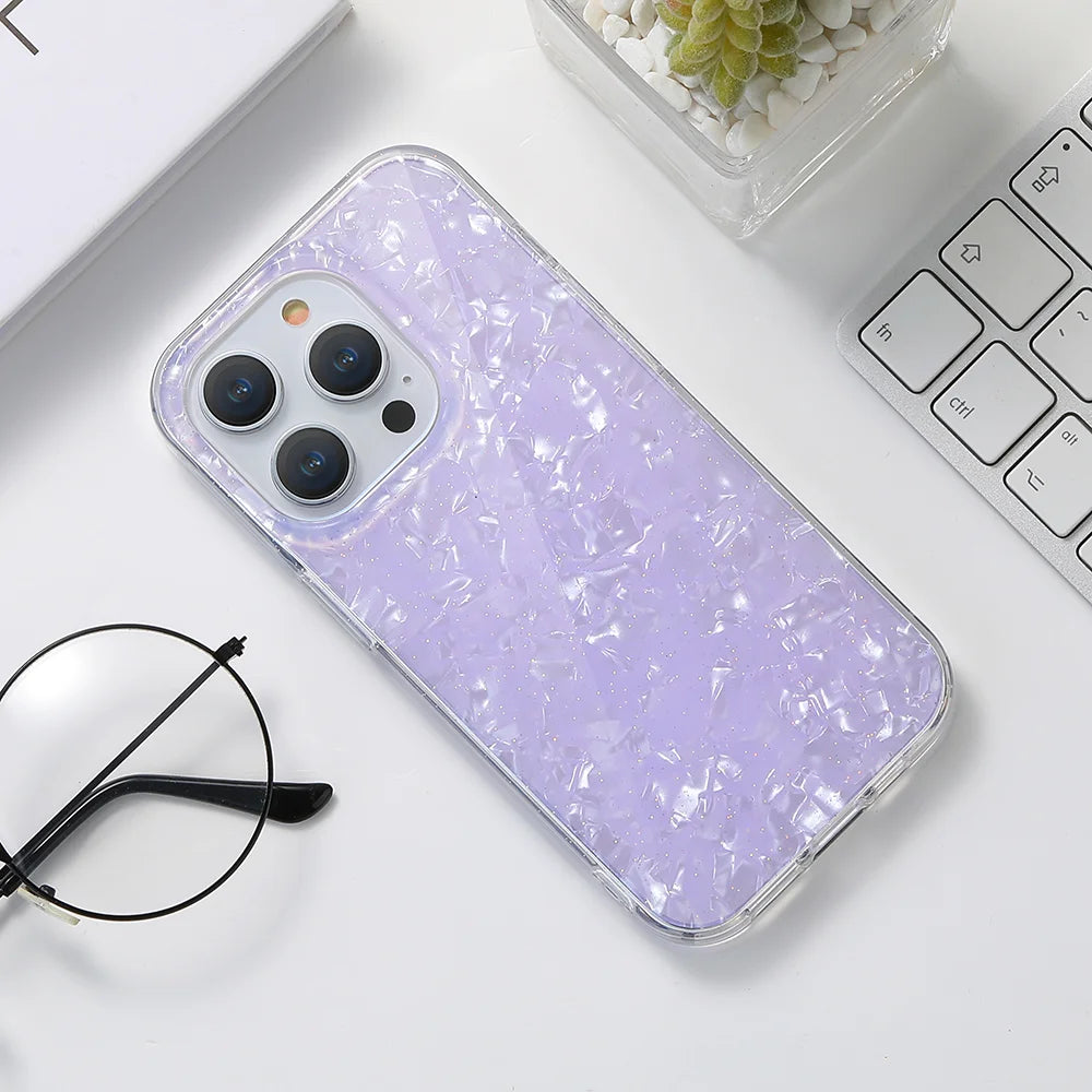 Pearl Aura | Magnetic Marble Case