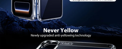 Crystal Clear Shockproof iPhone Case