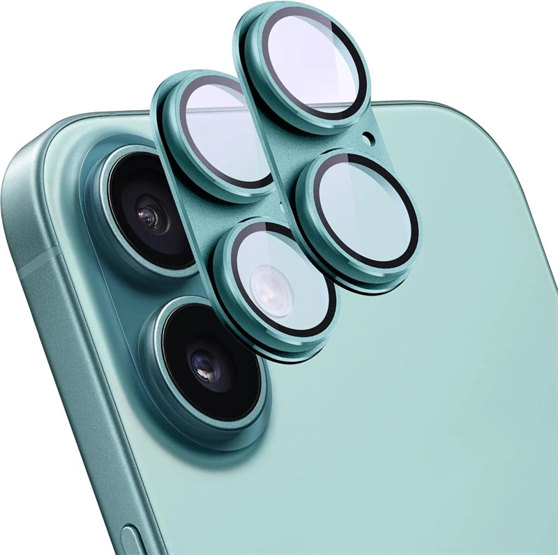 2-Pack Metal Camera Lens Protector for iPhone