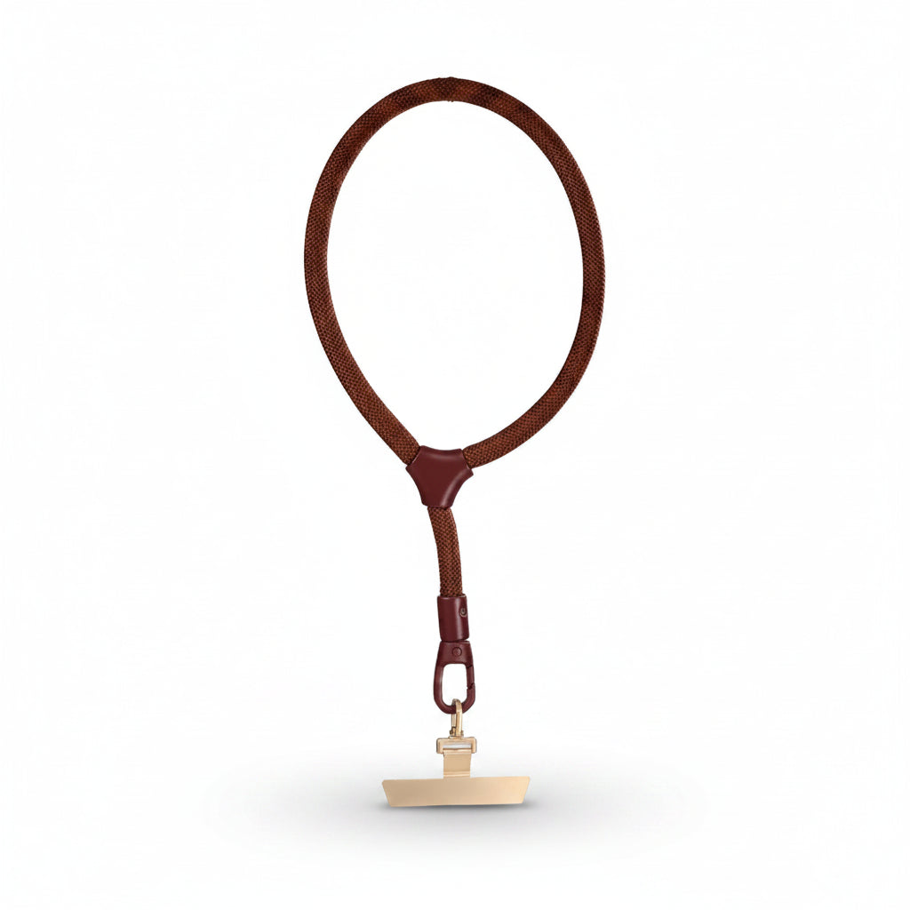 Adjustable Wrist Phone Lanyard with Metal Gasket