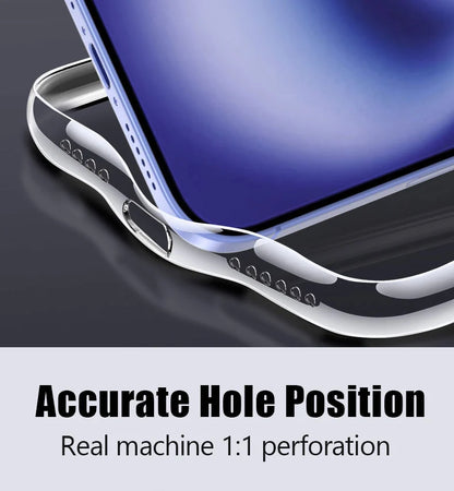 Clear Silicone iPhone Protective Case