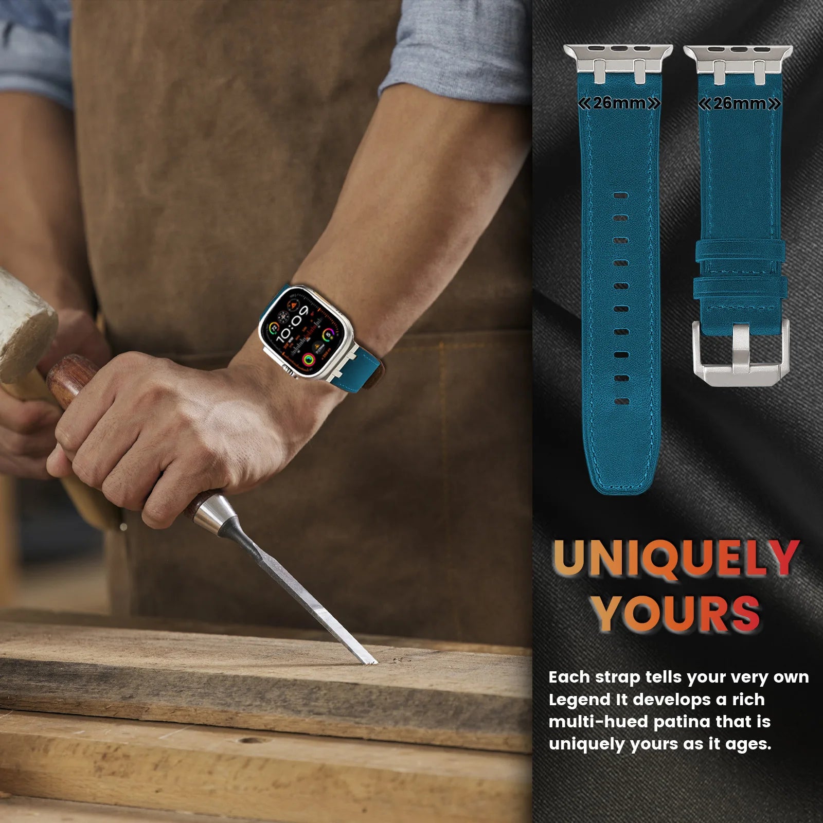 TitanLeather Elite | Luxury Watch Band