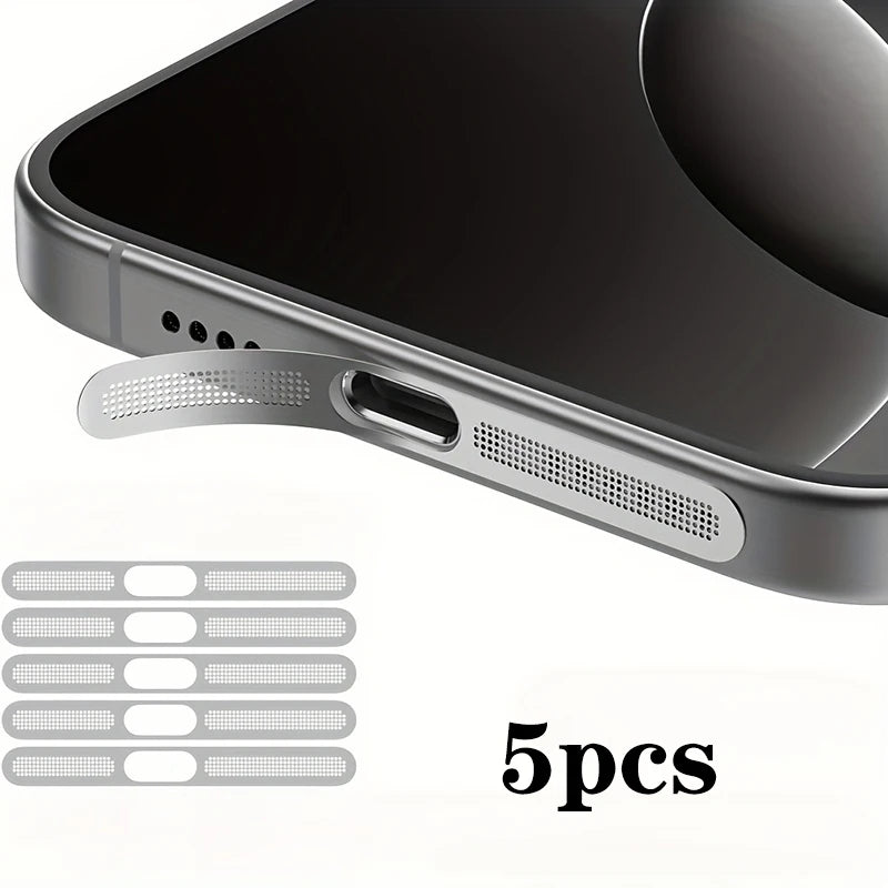 5-Pack iPhone Speaker Dust Mesh Protector