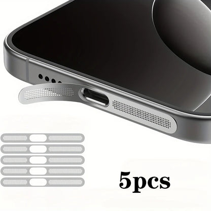 5-Pack iPhone Speaker Dust Mesh Protector