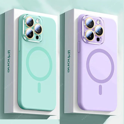 Liquid Silicone MagSafe iPhone Case