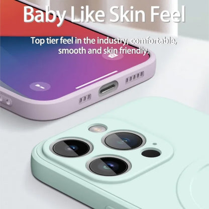 Liquid Silicone MagSafe iPhone Case
