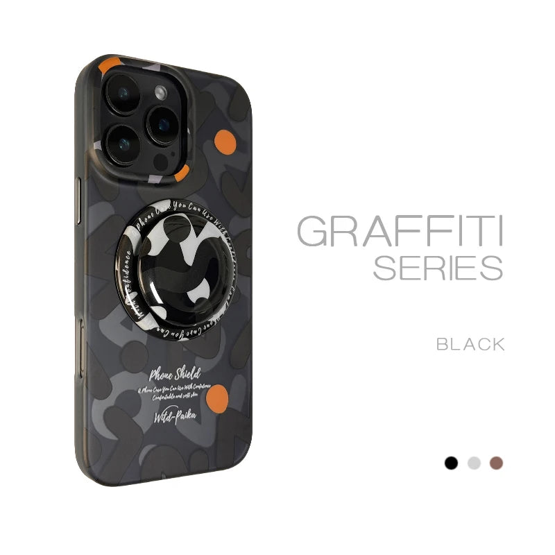 Graffiti MagSafe Stand iPhone Case