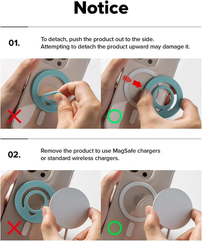 Double-Sided MagSafe Grip iPhone Case