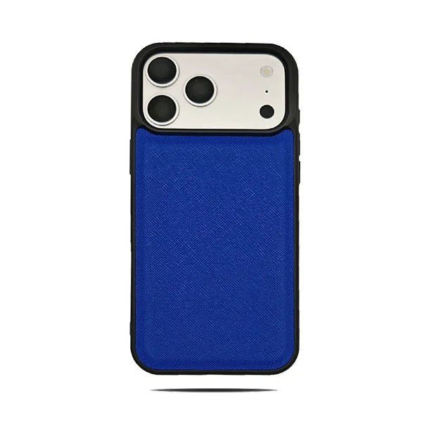 Saffiano PU Leather Luxury iPhone Case
