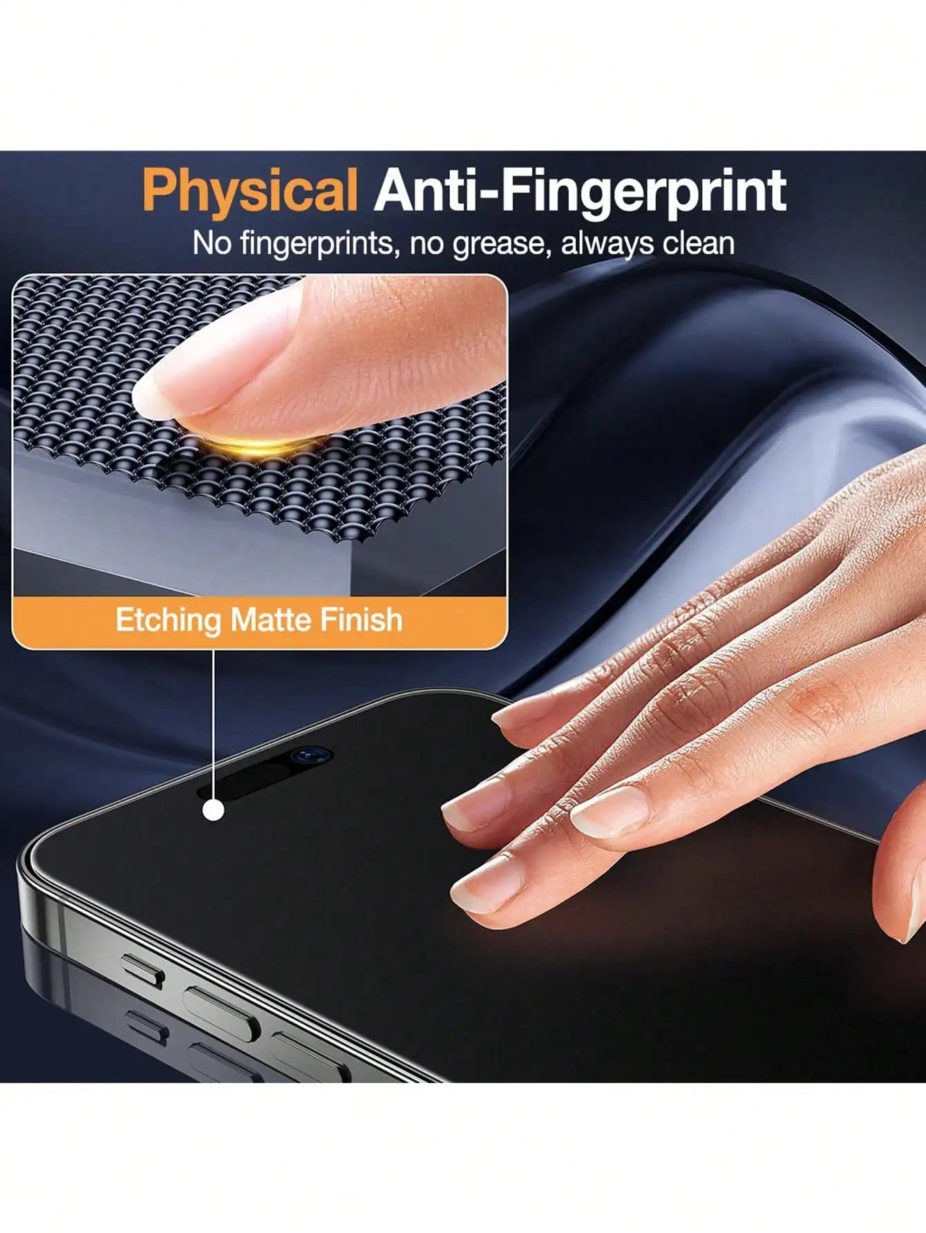 Privacy Tempered Glass Screen Protector for iPhone