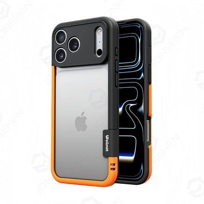New Silicone Frame Slim Bare-bones Feel Case For iPhone 17 16 15 14 Pro Max Camera Full-pack TPU Bumper Shockproof Protect Cover