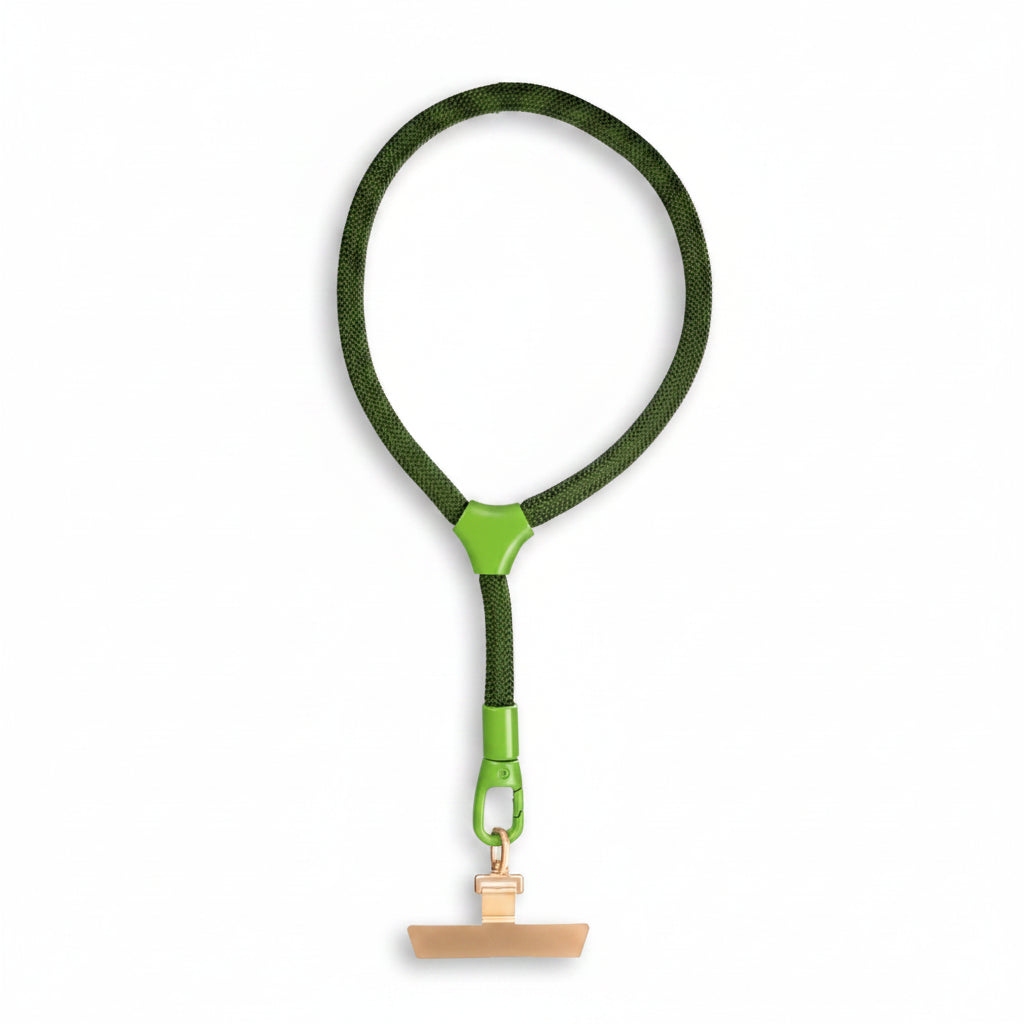Adjustable Wrist Phone Lanyard with Metal Gasket