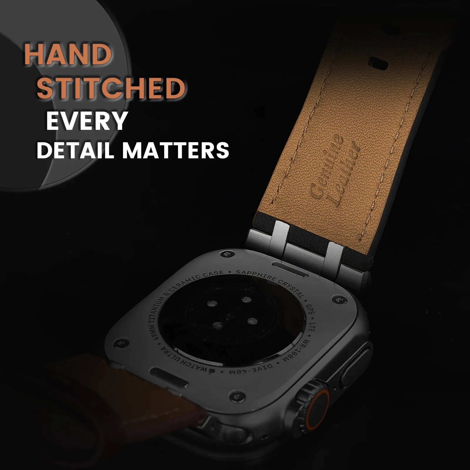TitanLeather Elite | Luxury Watch Band