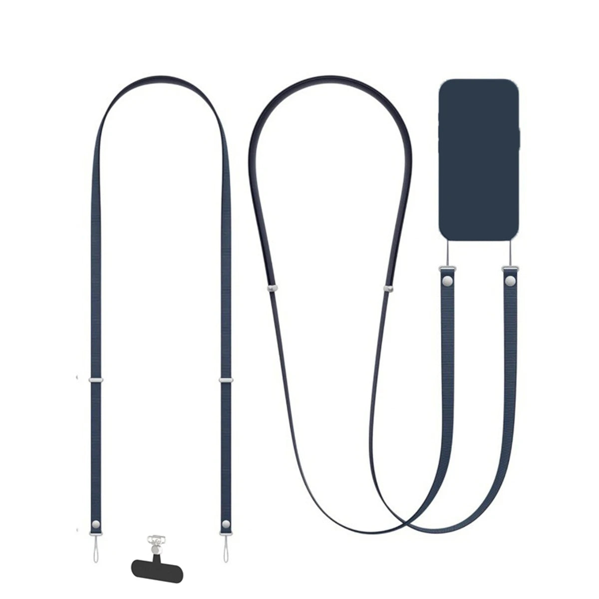 Magnetic Nylon Phone Lanyard Strap