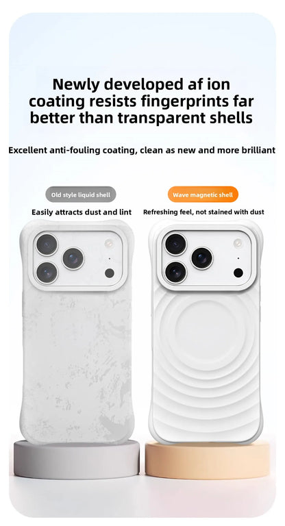 Water Ripple MagSafe Silicone iPhone Case