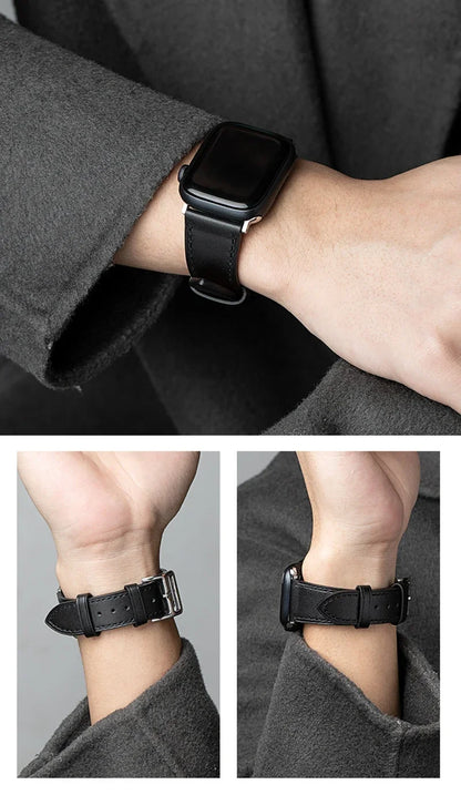 Sport Leather Apple Watch Band