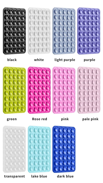 Double-Sided Silicone Suction Phone Pad