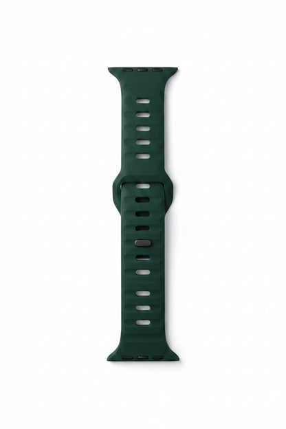 Wide Sport Silicone Apple Watch Band