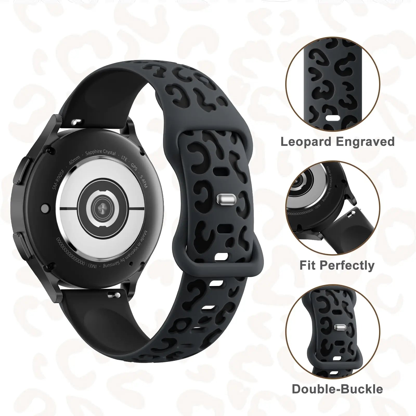 WildMark | Engraved Silicone Band For Amazfit