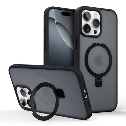 Matte MagSafe Ring Stand iPhone Case