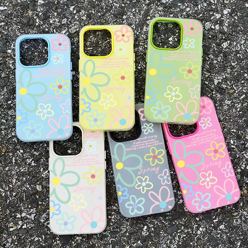 SpringBloom | Floral Silicone Case