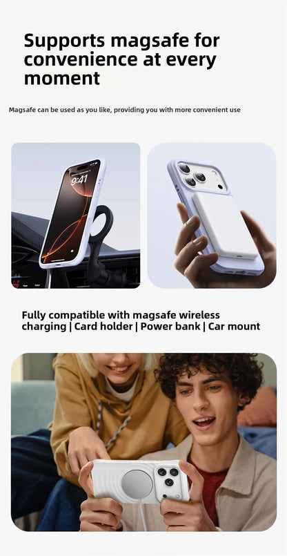 Water Ripple MagSafe Silicone iPhone Case