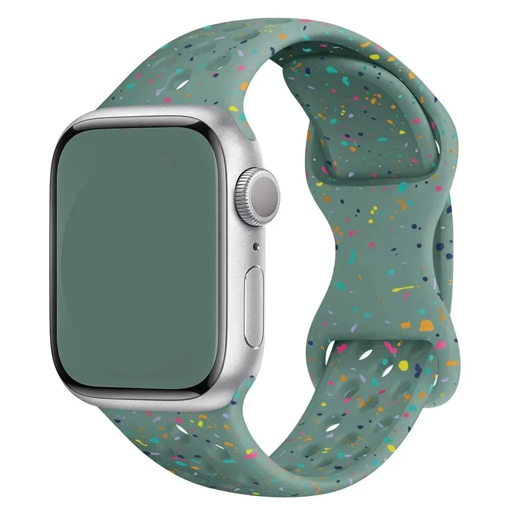 Correa transparente de silicona para Apple Watch