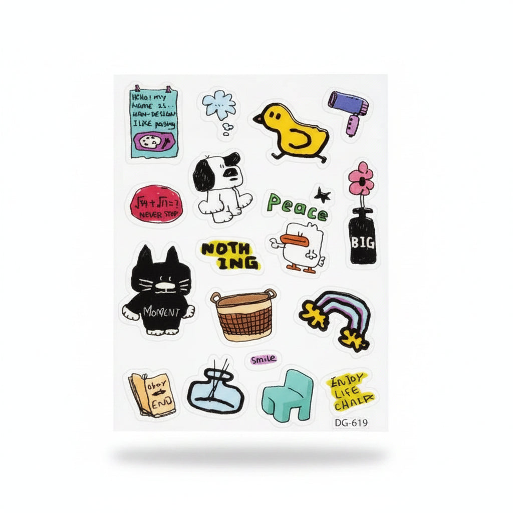 Kawaii 3D Jelly Phone Case Stickers