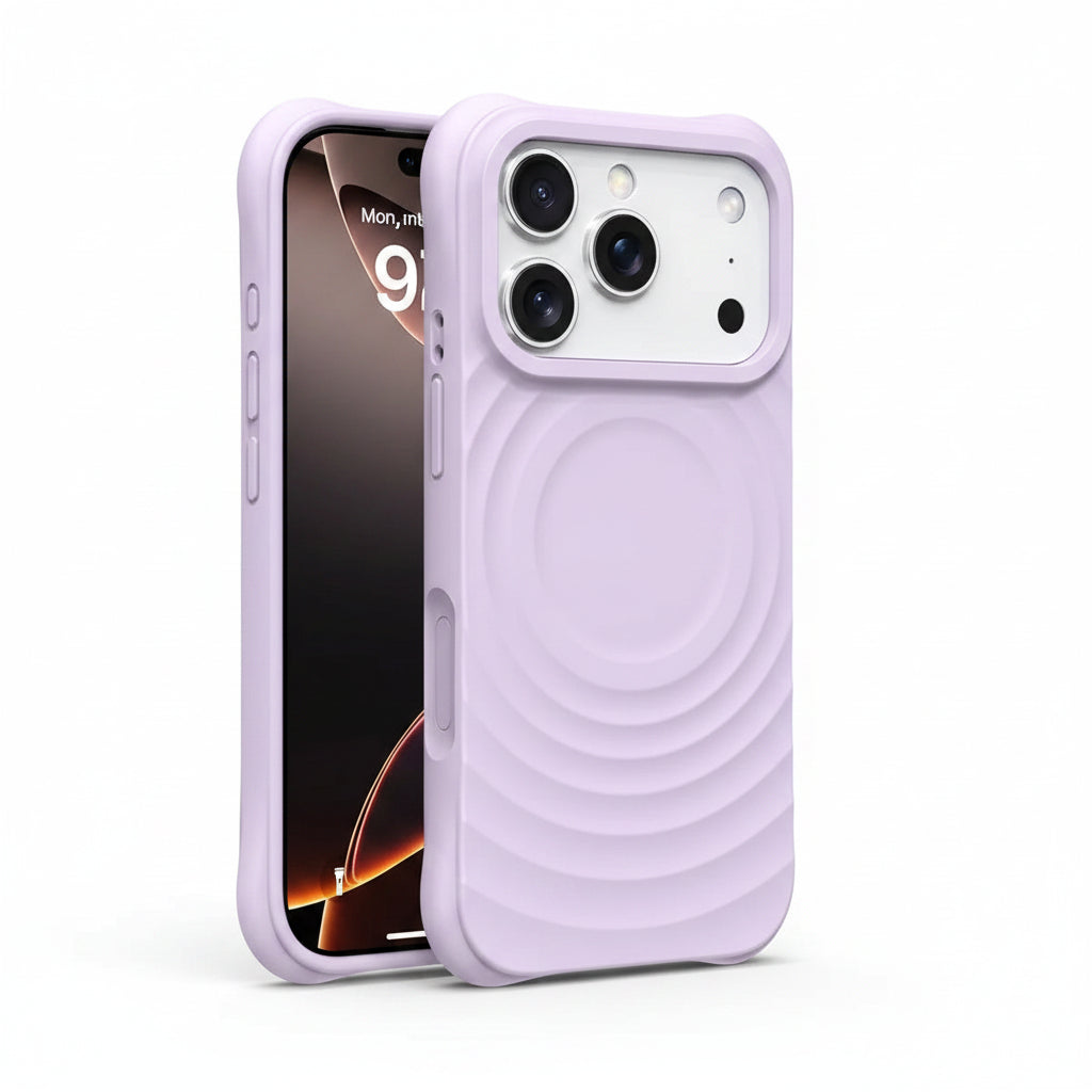 Water Ripple MagSafe Silicone iPhone Case