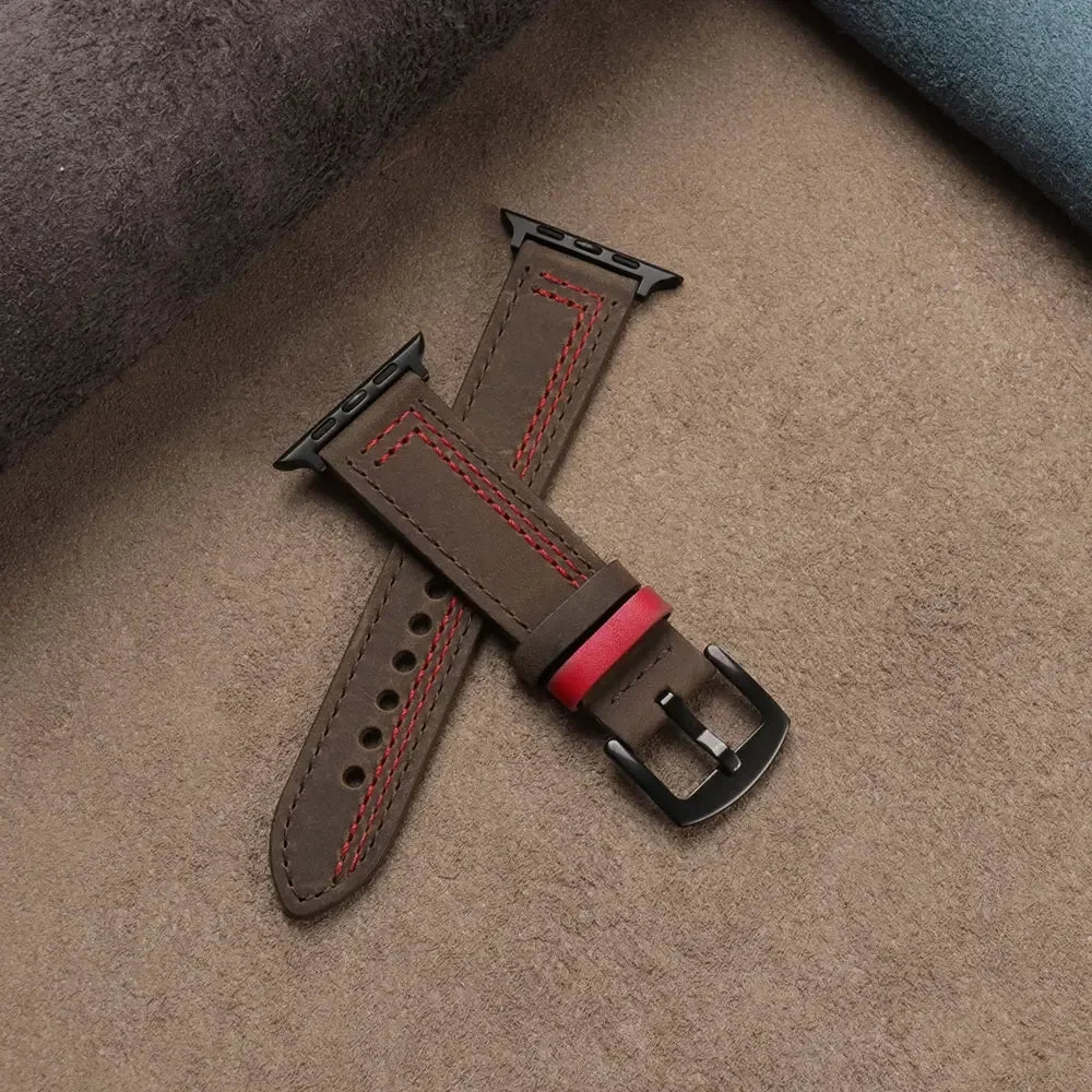 Genuine Leather Loop Band For Apple Watch