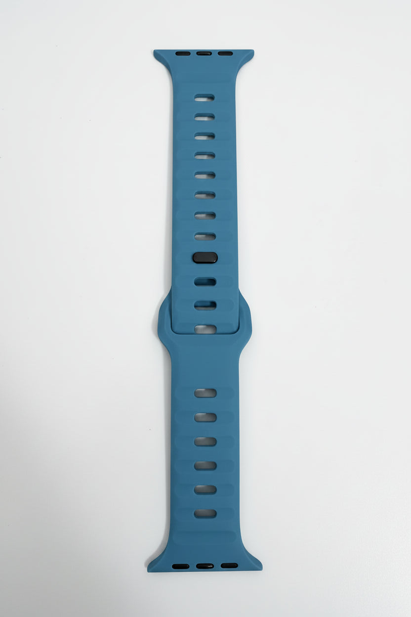 Wide Sport Silicone Apple Watch Band
