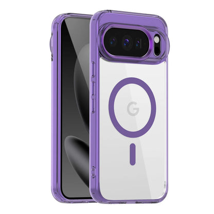 Funda Magnética Transparente de Lujo para Google Pixel